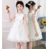 Flower Girl formal dress damsel colore white or champagne