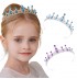 Coroncina per bambina ragazza colore blue porpora