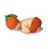 Costume zucca halloween per neonato con cappellino e calzoni