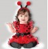 Incharacter Costume de Carnaval Coccinelle en Tutu 0-24 mois