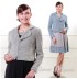 Veste de grossesse de haute couture en tweed italien 