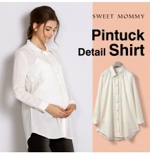 Camicia premaman allattamento 2 pz in cotone bio 