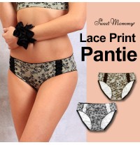 Maternity seamless lace printed panties