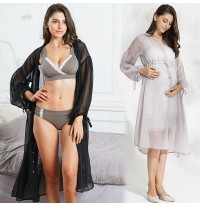 Maternity dressing gown