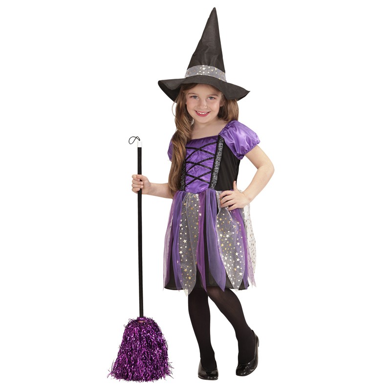 Purple little witch costume in purple 3-5 years | SWEET MOMMY