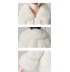 Elegant winter bolero for little girls white