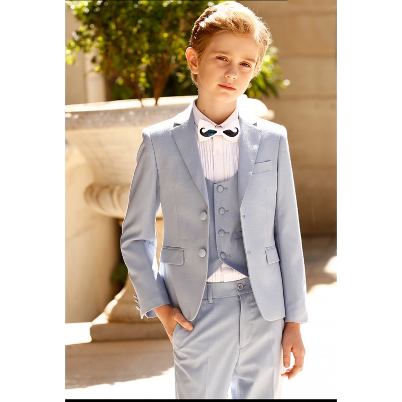Boy formal suit 5 pcs 110-165 cm